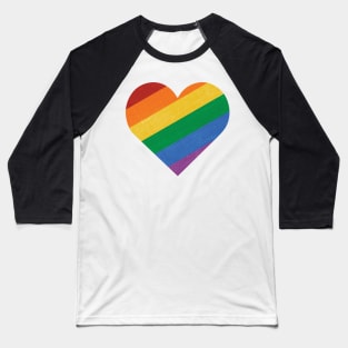 Pride Heart Baseball T-Shirt